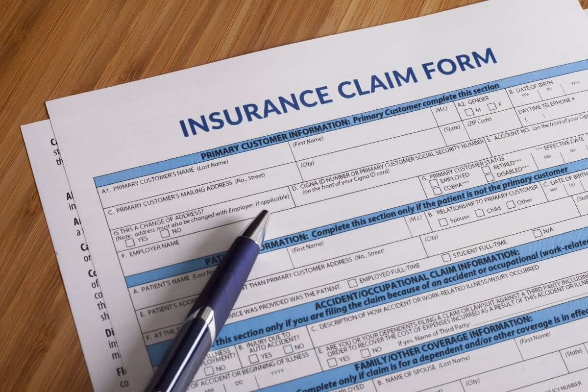 Report insurance claim